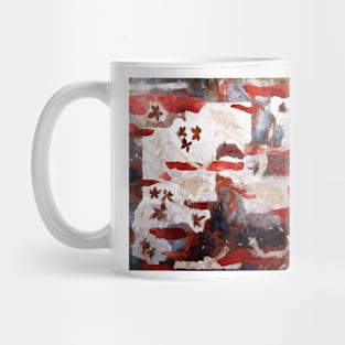 Leaf Collage Digital Mug